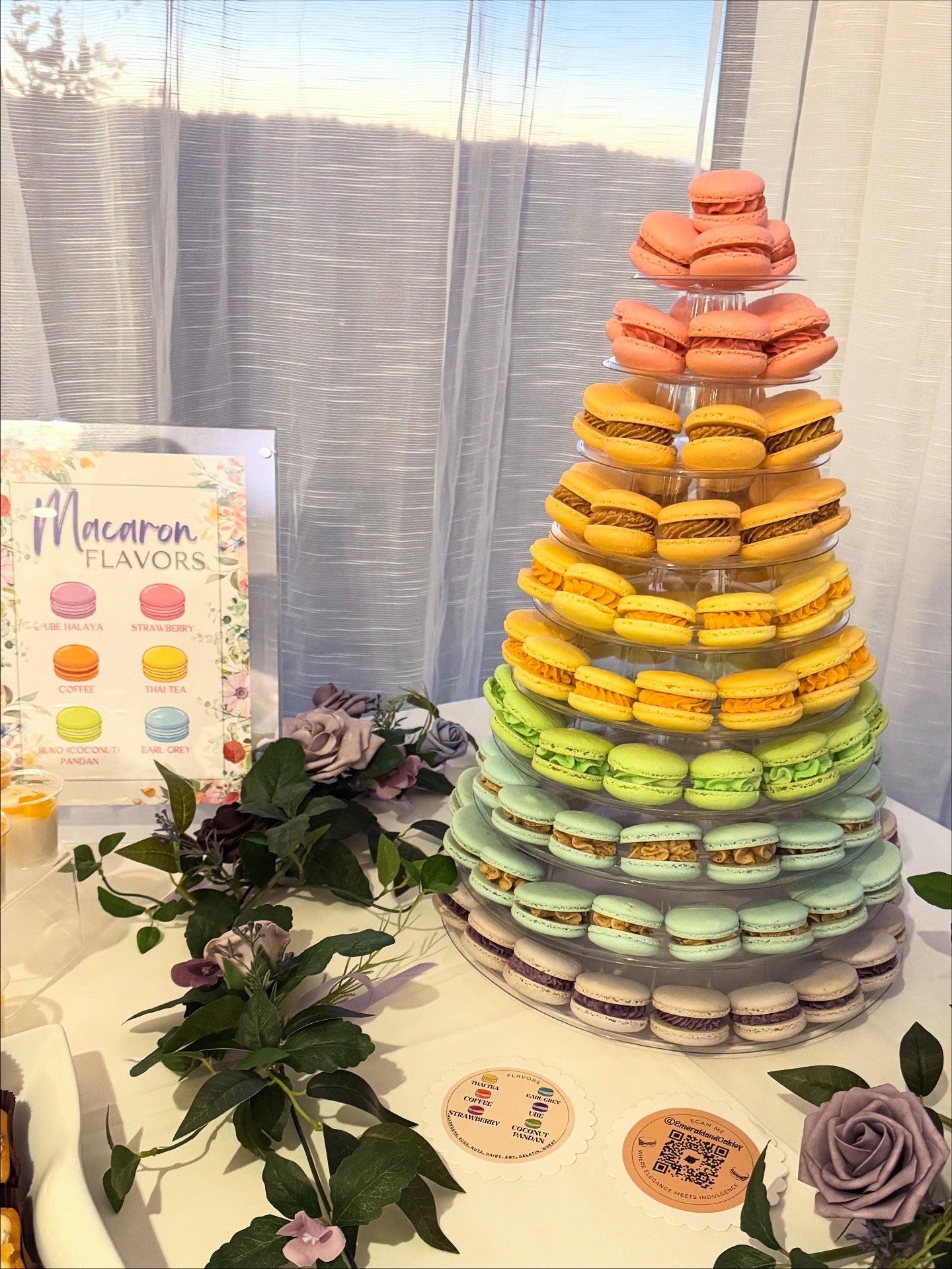 10 Tier Macaron Tower (add-on)