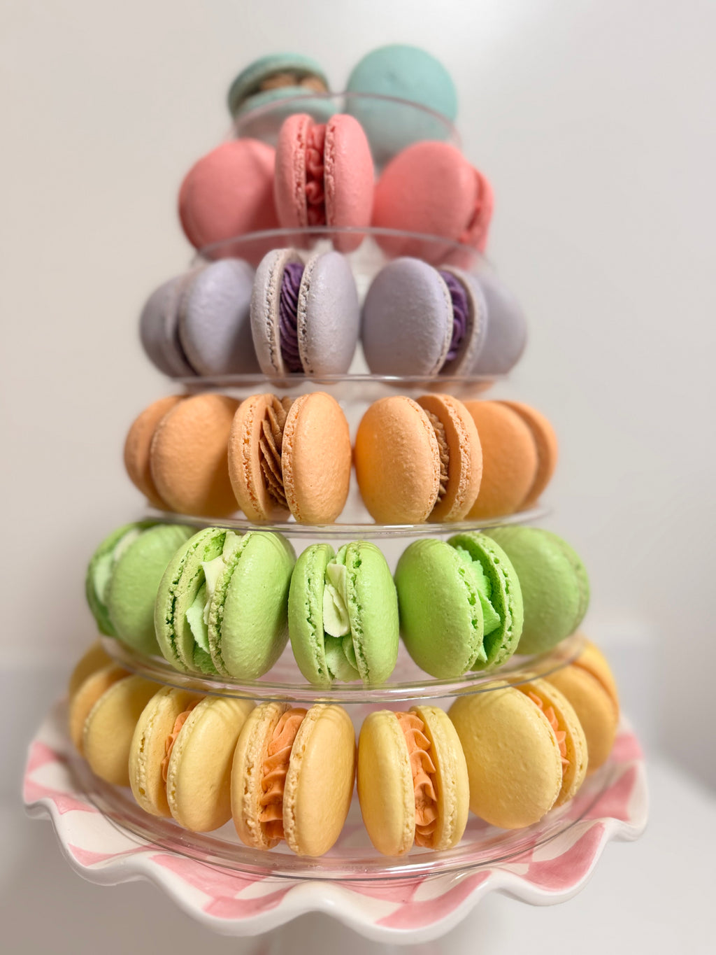 6 Tier Macaron Tower (add-on)