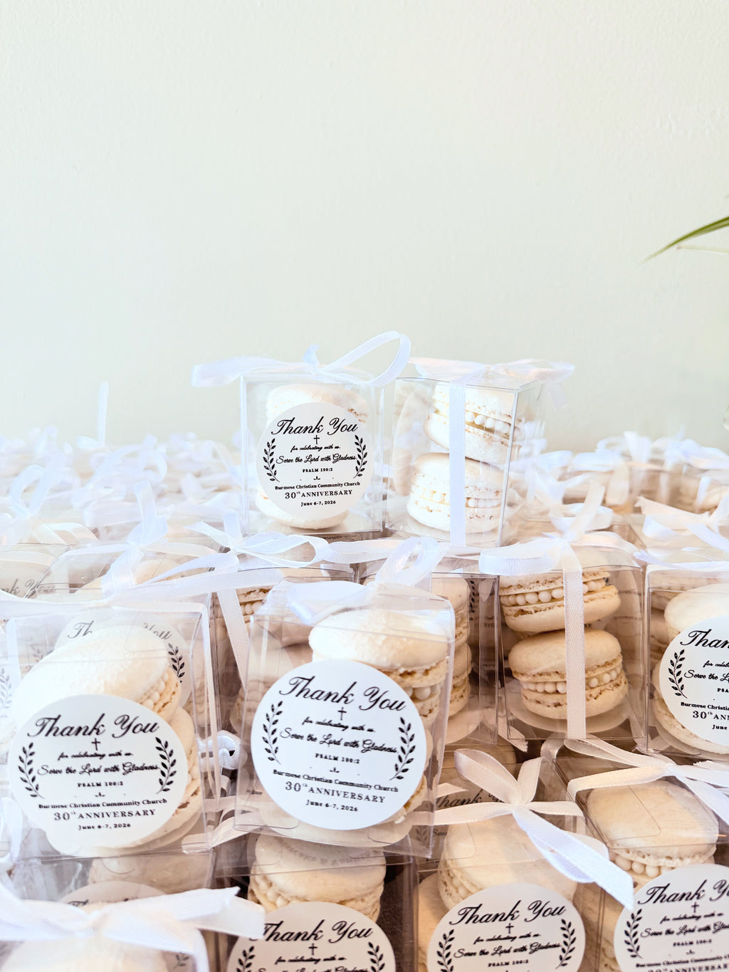 CUSTOM MACARONS